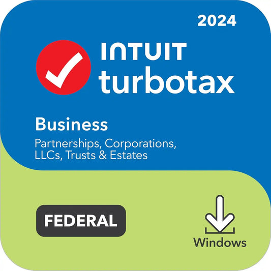 TurboTax Business 2024: Software, Federal Tax Return [PC Download]