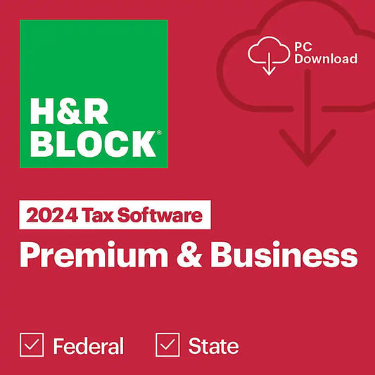 H&R Block Tax Software Premium & Business 2024 [Download]