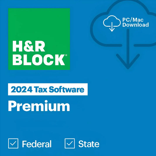 H&R Block Tax Software Premium 2024 [Download]